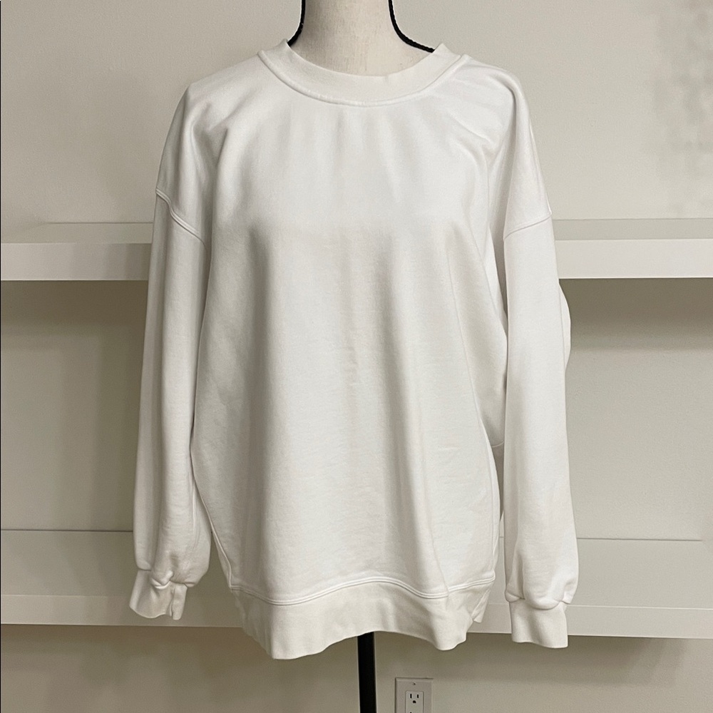 lululemon athletica White Sweatshirt